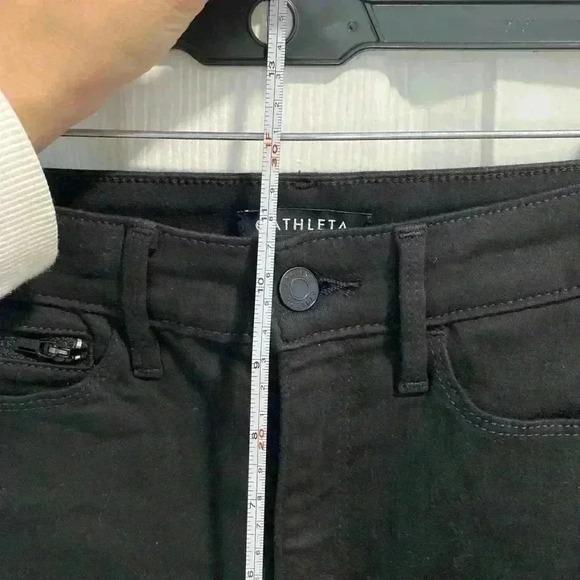 Athleta Flex Skinny Jean Black Size 2 - Picture 10 of 12